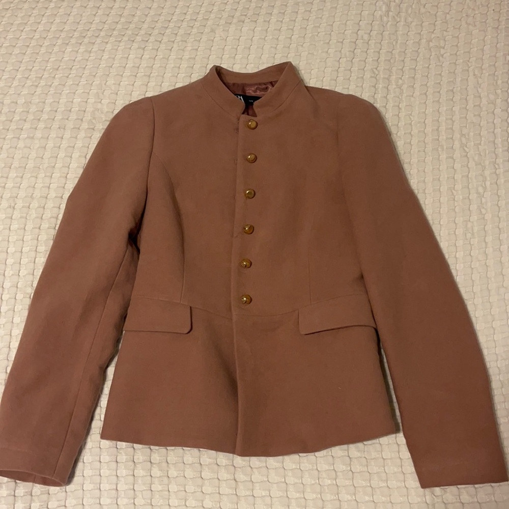 Zara blush pink blazer